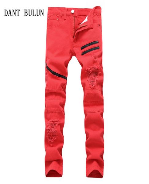 men jeans straight casual jeans fashion design slim elasticity men pants zipper white red black long trousersts0099611123, Blue
men jeans straight casual jeans fashion design slim elasticity men pants zipper white red black long trousersts0099611123, Blue