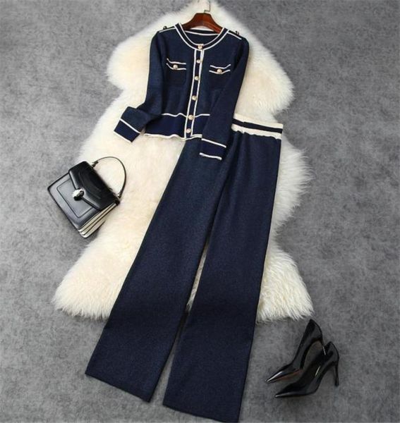 women039s tracksuits runway designer autumn winter suits women long sleeve cardigan knitting and pants 2 piece5062535, Gray
women039s tracksuits runway designer autumn winter suits women long sleeve cardigan knitting and pants 2 piece5062535, Gray