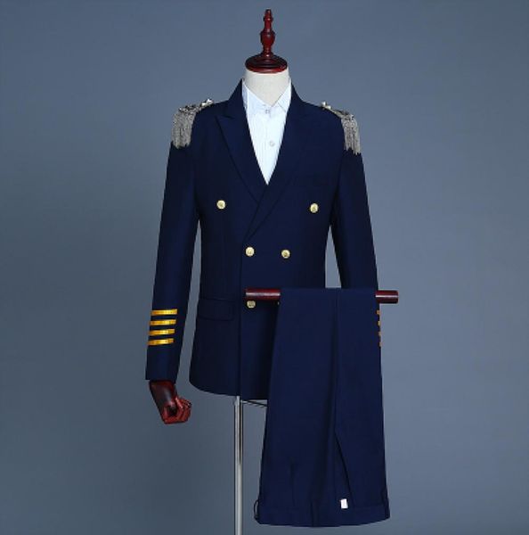 ship mens navywhite captain uniform tuxedo jacket with pantsstage performancestudio suitasia size9881910, Black;red
ship mens navywhite captain uniform tuxedo jacket with pantsstage performancestudio suitasia size9881910, Black;red