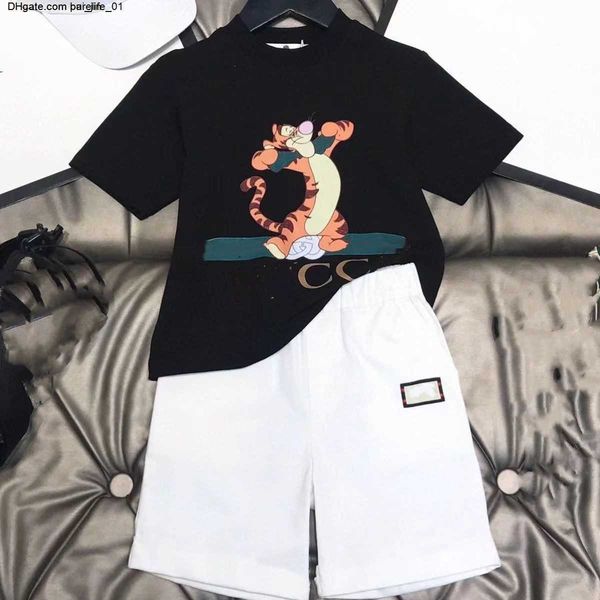 sets summer clothing boys t-shirt cartoon animal print designer kids clothes girl sports two-piece round neck short sleeve pants 2-9 years, White
sets summer clothing boys t-shirt cartoon animal print designer kids clothes girl sports two-piece round neck short sleeve pants 2-9 years, White