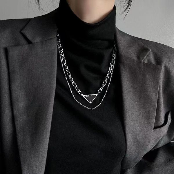 mens pendant designer jewelry luxury necklaces inverted triangle fashion for woman designers brand jewelrys womens trendy personality clavic, Silver
mens pendant designer jewelry luxury necklaces inverted triangle fashion for woman designers brand jewelrys womens trendy personality clavic, Silver