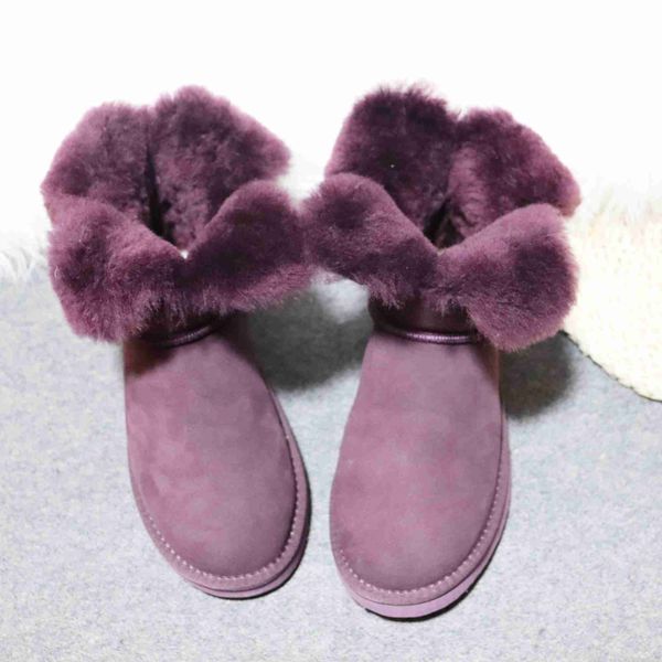 boots fashion 2022 real sheepskin women's winter classic snow boots genuine sheepskin woman snow boots shoes, Black
boots fashion 2022 real sheepskin women's winter classic snow boots genuine sheepskin woman snow boots shoes, Black