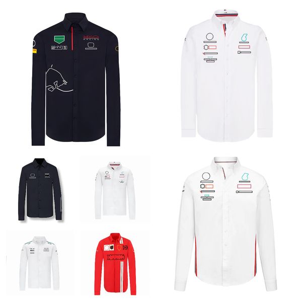 f1 racing suit long-sleeved shirt team customized shirt men's long-sleeved new polo shirt with lapels
f1 racing suit long-sleeved shirt team customized shirt men's long-sleeved new polo shirt with lapels