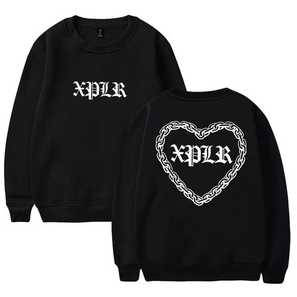 mens hoodies sweatshirts xplr sam and colby chainlink merch crewneck long sleeve casual style women clothes 230808, Black
mens hoodies sweatshirts xplr sam and colby chainlink merch crewneck long sleeve casual style women clothes 230808, Black