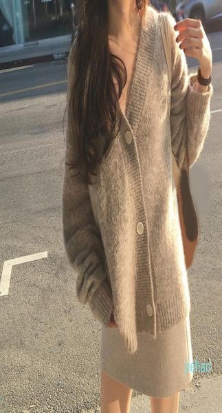 fashion new winter women cardigan coat loose long sleeve thick mohair sweater casual female solid knit sweater coat2602968, White;black
fashion new winter women cardigan coat loose long sleeve thick mohair sweater casual female solid knit sweater coat2602968, White;black
