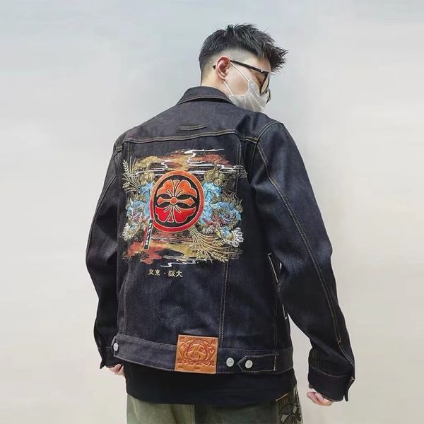 men's jackets 2022 fashion streetwear retro blue black long sleeve denim men hip hop korean male coats summer autumn t230110
men's jackets 2022 fashion streetwear retro blue black long sleeve denim men hip hop korean male coats summer autumn t230110