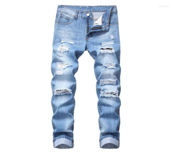 men039s jeans men straight ripped denim streetwear long holes pants retro blue male casual hole trousers8603647
men039s jeans men straight ripped denim streetwear long holes pants retro blue male casual hole trousers8603647
