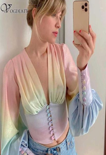 women vneck colorful button latern sleeve blouse autumn vintage chiffon casual streetwear female print shirt 202018210558, White
women vneck colorful button latern sleeve blouse autumn vintage chiffon casual streetwear female print shirt 202018210558, White
