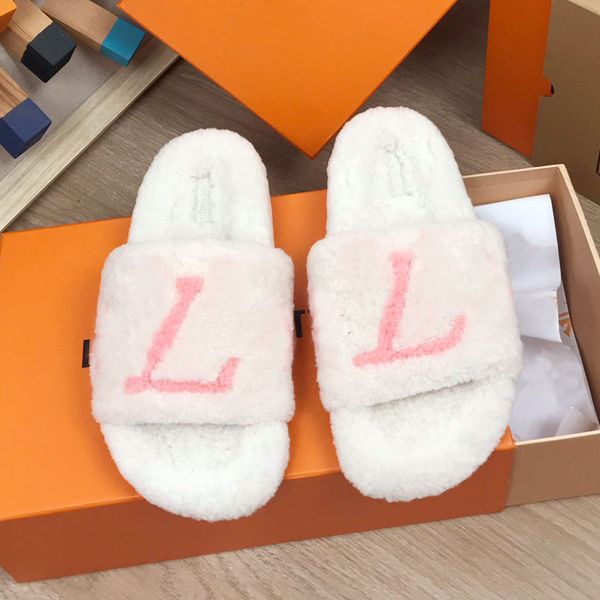 fashion women sandals designer fur slides slippers wool slides skin chypre slipper soft furry winter letters warm comfortable fuzzy girl fli, Black
fashion women sandals designer fur slides slippers wool slides skin chypre slipper soft furry winter letters warm comfortable fuzzy girl fli, Black