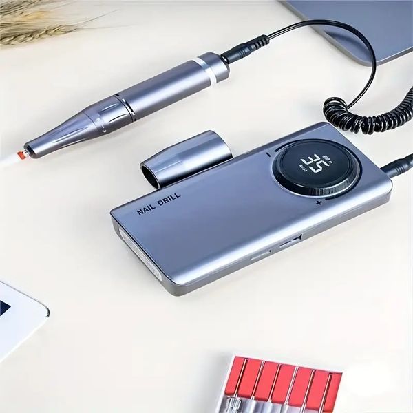 electric nail drill, portable nail grinder, rechargeable 35000rpm high speed professional electric nail file for acrylic nails, manicure ped
electric nail drill, portable nail grinder, rechargeable 35000rpm high speed professional electric nail file for acrylic nails, manicure ped