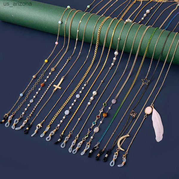 fashion pearl sunglasses chain for women retro metal glasses chain lanyards eyewear cord holder neck strap dropshipping l230620, Silver
fashion pearl sunglasses chain for women retro metal glasses chain lanyards eyewear cord holder neck strap dropshipping l230620, Silver