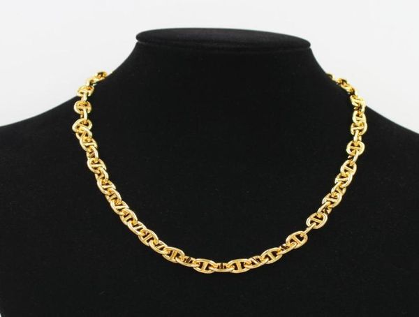 18k gold plating coffee bean pig nose chains necklace women vacation ot stainless steel necklaces jewelry female party fine jewelr7242687, Silver
18k gold plating coffee bean pig nose chains necklace women vacation ot stainless steel necklaces jewelry female party fine jewelr7242687, Silver