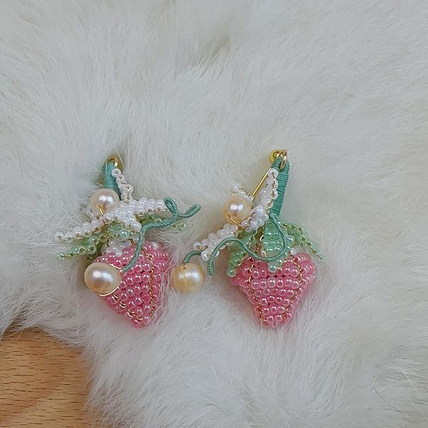 cream sweet girl instant sense strawberry earrings reduce age fruit elements pink tender earrings ancient style little girl tie hair hairpin, Golden
cream sweet girl instant sense strawberry earrings reduce age fruit elements pink tender earrings ancient style little girl tie hair hairpin, Golden