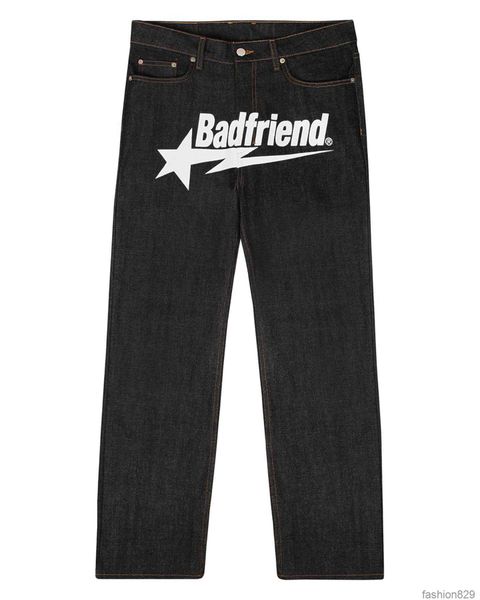 mens jeans y2k hip hop badfriend letter printing baggy black pants 2023 harajuku fashion punk rock wide foot trousers streetwear 230329, Blue
mens jeans y2k hip hop badfriend letter printing baggy black pants 2023 harajuku fashion punk rock wide foot trousers streetwear 230329, Blue