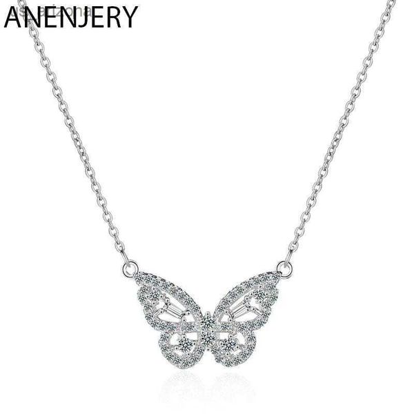 anenjery silver color cubic zircon butterfly charm necklace for women choker wedding engagement jewelry gift s-n707 l230620
anenjery silver color cubic zircon butterfly charm necklace for women choker wedding engagement jewelry gift s-n707 l230620