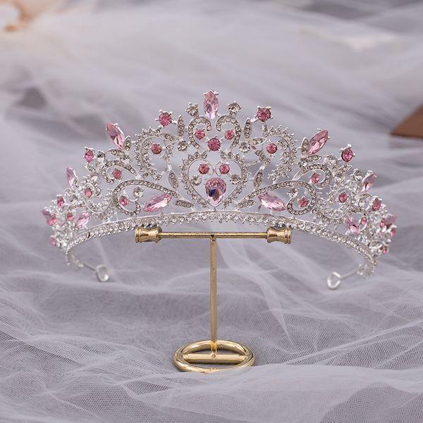 wedding hair jewelry baroque vintage pink princess queen bridal crowns crystal tiaras diadem wedding crown hair dress accessories jewelry 23, Slivery;golden
wedding hair jewelry baroque vintage pink princess queen bridal crowns crystal tiaras diadem wedding crown hair dress accessories jewelry 23, Slivery;golden