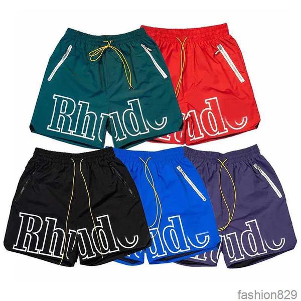 men shorts rhude mens designersummerhip hop casual pants beach five-pointblackshorts, White;black
men shorts rhude mens designersummerhip hop casual pants beach five-pointblackshorts, White;black