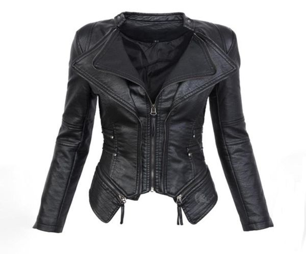 black gothic faux leather pu jacket women winter autumn fashion motorcycle jacket coat punk zipper outerwear plus size fall coat9289521
black gothic faux leather pu jacket women winter autumn fashion motorcycle jacket coat punk zipper outerwear plus size fall coat9289521