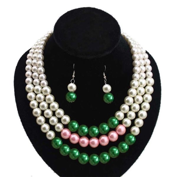 wedding jewelry sets pink and green pearl beads women necklace earring set three strands green beaded 230808, Slivery;golden
wedding jewelry sets pink and green pearl beads women necklace earring set three strands green beaded 230808, Slivery;golden