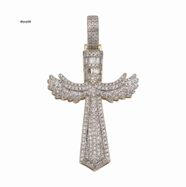 designer jewelry factory custom hip hop iced out angel wings cross design pendant s925 silver 9k 10k 14k 18k gold moissanite diamond pendant
designer jewelry factory custom hip hop iced out angel wings cross design pendant s925 silver 9k 10k 14k 18k gold moissanite diamond pendant