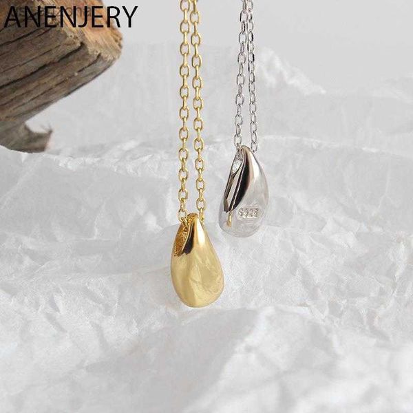 anenjery silver color water drop pendant necklace for women simple fashion choker necklace dropshipping s-n577 l230620
anenjery silver color water drop pendant necklace for women simple fashion choker necklace dropshipping s-n577 l230620