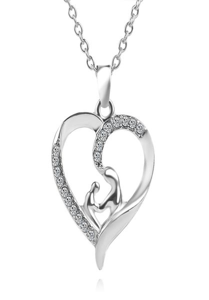 2018 heart necklaces mother daughter mom baby child family love rhinestone heartshaped pendant necklace 12 pcs zj09035297102750, Silver
2018 heart necklaces mother daughter mom baby child family love rhinestone heartshaped pendant necklace 12 pcs zj09035297102750, Silver