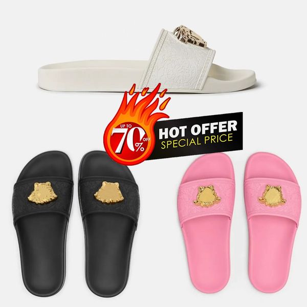 2023 with box dust bag luxury designer slide slippers summer sandals men beach indoor flat flip flops leather lady women fashion classic sho, Black
2023 with box dust bag luxury designer slide slippers summer sandals men beach indoor flat flip flops leather lady women fashion classic sho, Black