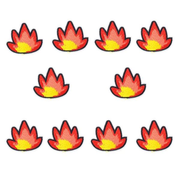10pcs flame embroidery patches for clothing iron patch for cloth applique sewing accessories stickers badge on clothes iron on pat1351070, Black
10pcs flame embroidery patches for clothing iron patch for cloth applique sewing accessories stickers badge on clothes iron on pat1351070, Black