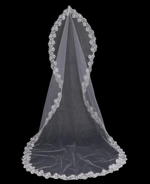 2015 selling bridal wedding veils one layer 3m white ivory bridal veils with lace appliques tulle wedding veil26661631216738, Black
2015 selling bridal wedding veils one layer 3m white ivory bridal veils with lace appliques tulle wedding veil26661631216738, Black