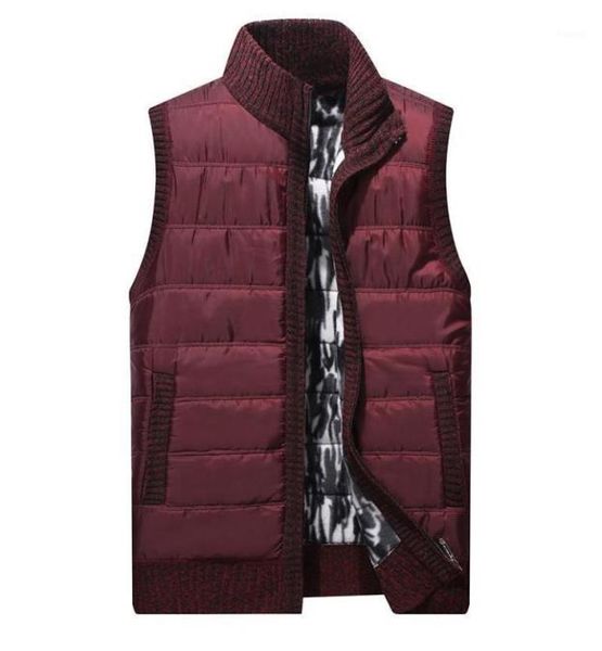 mens jacket sleeveless vest knitted cardaigan sweater men winter fleece solid patchwork waistcoat for man vest coats homme 202013173983, White;black
mens jacket sleeveless vest knitted cardaigan sweater men winter fleece solid patchwork waistcoat for man vest coats homme 202013173983, White;black