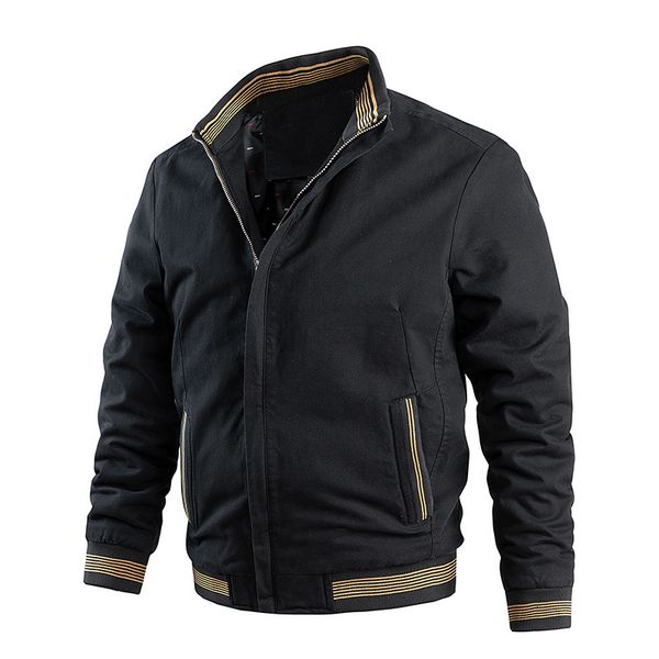 mens jackets spring and autumn army jacket business leisure standing collar multi pocket zipper cargo 230808, Black;brown
mens jackets spring and autumn army jacket business leisure standing collar multi pocket zipper cargo 230808, Black;brown