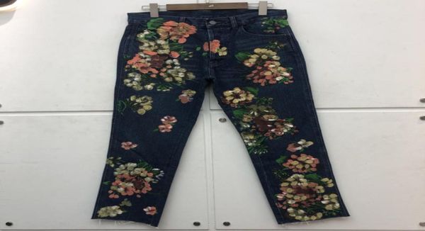 flower graffiti print vintage washed distressed jeans men women pants trousers1266750, Blue
flower graffiti print vintage washed distressed jeans men women pants trousers1266750, Blue