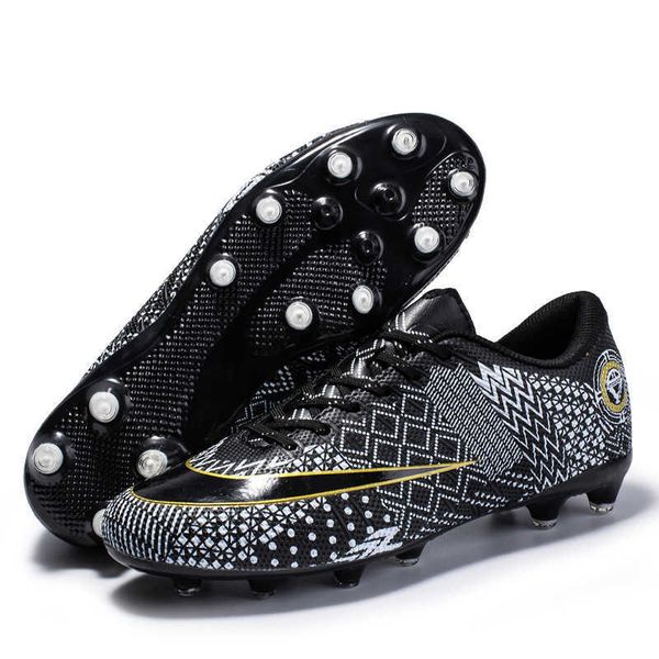 children's football boots tf ag soccer shoes low professional sports sneakers youth training shoes black white color
children's football boots tf ag soccer shoes low professional sports sneakers youth training shoes black white color