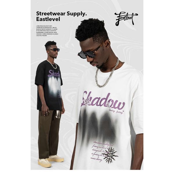american street fashion brand portrait print short sleeve men's and women's loose size ins fashion hip hop couple t-shirt, White;black
american street fashion brand portrait print short sleeve men's and women's loose size ins fashion hip hop couple t-shirt, White;black