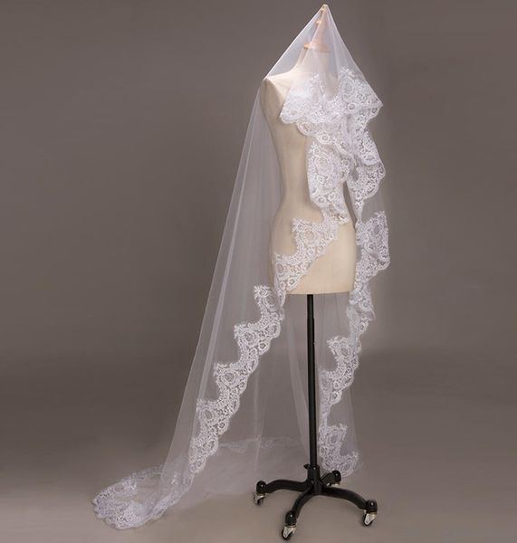 2019 3m 1t long whiteivory bridal veils lace applique edge cathedral length wedding bride veil without comb cpa068 3174388, Black
2019 3m 1t long whiteivory bridal veils lace applique edge cathedral length wedding bride veil without comb cpa068 3174388, Black
