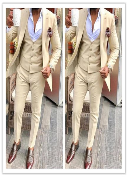beige groom tuxedos wedding suits groomsmen man for young man prom coupple day suits jacketpantsvest custom made plus siz5479436, Black;gray
beige groom tuxedos wedding suits groomsmen man for young man prom coupple day suits jacketpantsvest custom made plus siz5479436, Black;gray