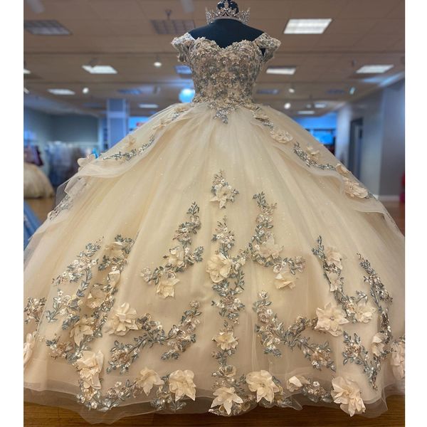 luxury beige princess ball gown sweetheart quinceanera dress 3d flower applique birthday party sweet 16 vestidos de 15 anos, Blue;red
luxury beige princess ball gown sweetheart quinceanera dress 3d flower applique birthday party sweet 16 vestidos de 15 anos, Blue;red