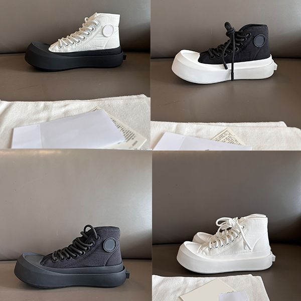 low thick soles black white series men's shoes summer new high sports board shoes canvas casual shoes men and women with the same style
low thick soles black white series men's shoes summer new high sports board shoes canvas casual shoes men and women with the same style