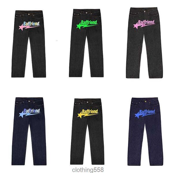 2023 mens jeans university y2k badfriend hip hop letter printed black pants men women fashion casual rock wide foot baggy trouser streetwear, Blue
2023 mens jeans university y2k badfriend hip hop letter printed black pants men women fashion casual rock wide foot baggy trouser streetwear, Blue