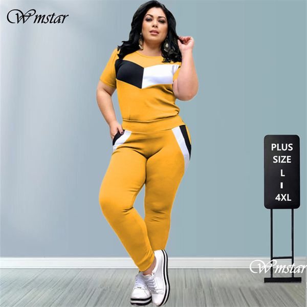 women's plus size pants 2 piece set women tracksuits patchwork crop short sleeve leggings jogger sport suit stretch wholesale drop 2308, Black
women's plus size pants 2 piece set women tracksuits patchwork crop short sleeve leggings jogger sport suit stretch wholesale drop 2308, Black