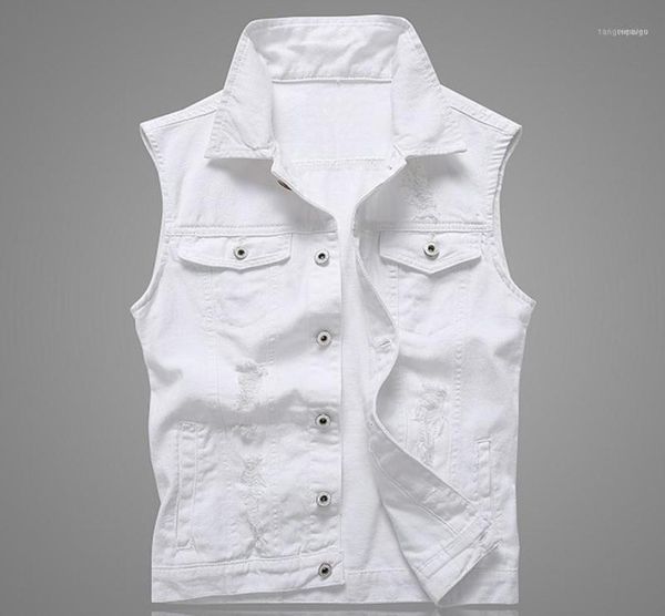 men039s vests hole denim waistcoat men white jeans vest solid rock for fashions summer sleeveless jacket 5xl punk biker ripped11934239, Black;white
men039s vests hole denim waistcoat men white jeans vest solid rock for fashions summer sleeveless jacket 5xl punk biker ripped11934239, Black;white