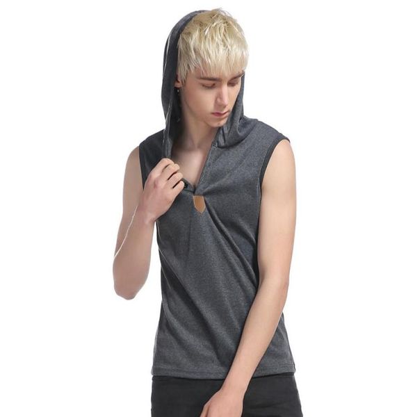 men039s sleeveless tshirts summer hats leather shortsleeved street costumes leisure vest5989530, White;black
men039s sleeveless tshirts summer hats leather shortsleeved street costumes leisure vest5989530, White;black