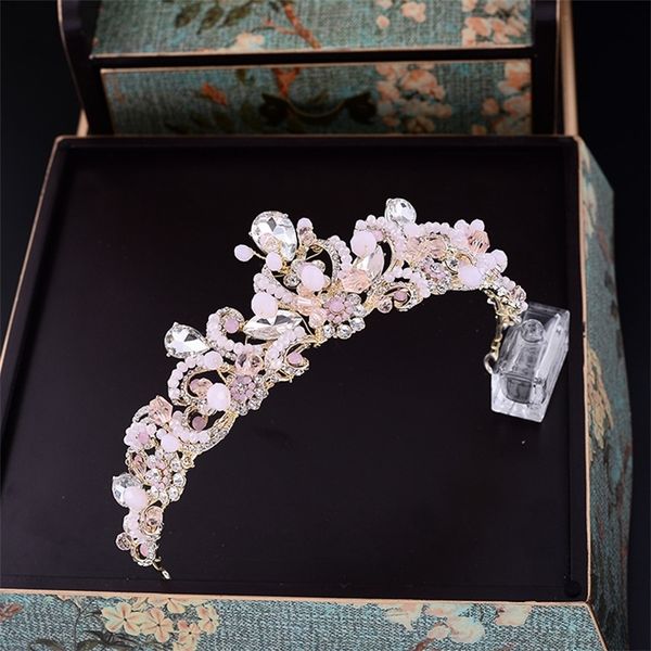 wedding hair jewelry baroque handmade pink crystal beads bridal tiaras crown vintage wedding hair accessories crowns pageant prom diadem 230, Slivery;golden
wedding hair jewelry baroque handmade pink crystal beads bridal tiaras crown vintage wedding hair accessories crowns pageant prom diadem 230, Slivery;golden