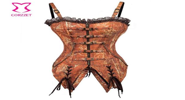 brown vintage corset steel bone steampunk corsets bustiers espartilhos e corpetes gothic clothing women burlesque outfits4479250, Black;white
brown vintage corset steel bone steampunk corsets bustiers espartilhos e corpetes gothic clothing women burlesque outfits4479250, Black;white