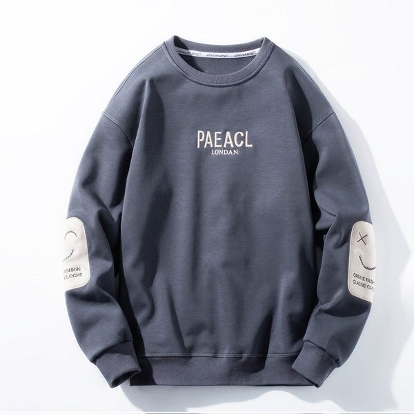 men's sweaters fall 2023 casual loose round neck embroidery spliced long sleeve sweater men 230809, White;black
men's sweaters fall 2023 casual loose round neck embroidery spliced long sleeve sweater men 230809, White;black