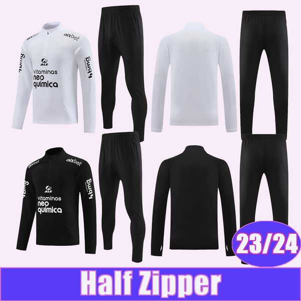 23 24 gil guedes paulinho half zipper training wear soccer jerseys fagner yuri alberto maycon r. augusto f. santos fausto football shirts, Black
23 24 gil guedes paulinho half zipper training wear soccer jerseys fagner yuri alberto maycon r. augusto f. santos fausto football shirts, Black