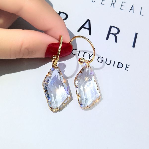925 pure silver needle, new korean earrings, crystal pendant, female long style, temperament, earrings, junior high grade earrings, female 0, Golden
925 pure silver needle, new korean earrings, crystal pendant, female long style, temperament, earrings, junior high grade earrings, female 0, Golden