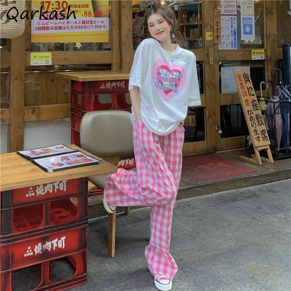 women's pants capris casual pants women pink plaid pockets simple vintage street ladies fashion full length baggy classic korean style, Black;white
women's pants capris casual pants women pink plaid pockets simple vintage street ladies fashion full length baggy classic korean style, Black;white