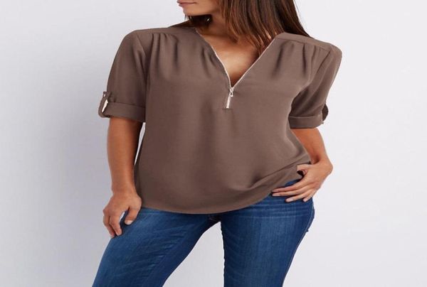 women chiffon shirt summer womens and blouses zipper vneck puff long sleeve blouse 5xl plus size shirt pink 17 candy color7551433, White
women chiffon shirt summer womens and blouses zipper vneck puff long sleeve blouse 5xl plus size shirt pink 17 candy color7551433, White