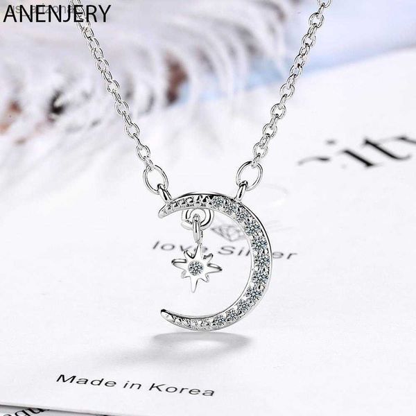 anenjery silver color delicate moon star clavicle chain necklaces with zircon for women jewelry gifts dropshipping s-n476 l230620
anenjery silver color delicate moon star clavicle chain necklaces with zircon for women jewelry gifts dropshipping s-n476 l230620